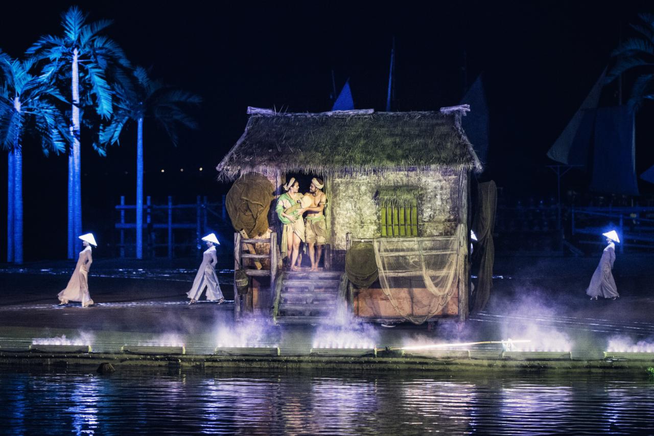Màn Sinh Mệnh tái hiện một bức tranh sinh động tại mảnh đất Hội An (Hoi An Memories Land)