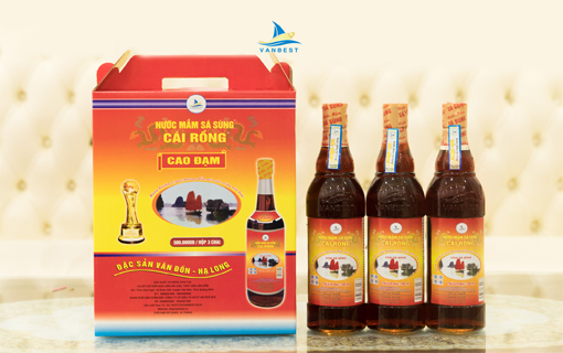 Nước mắm Sá Sùng Cái Rồng – Thương Hiệu Quảng Ninh